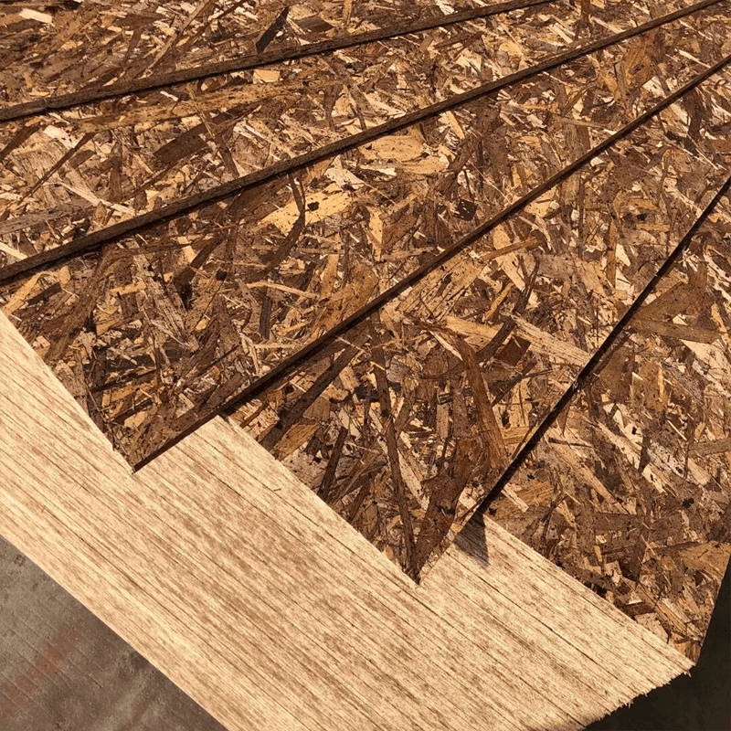 Phenolic Hardwood Oriented Strand Board OSB3 Flakeboards